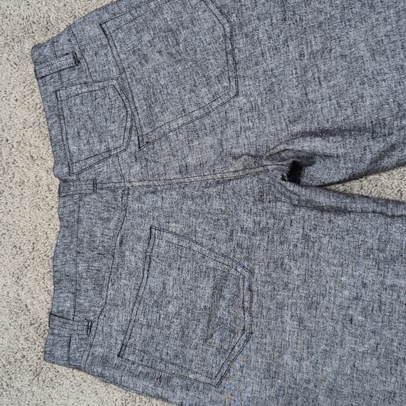 Peachoo + Krejberg Linen Blend Gray Gender Neutral Pants size EUR 40 - Picture 13 of 16